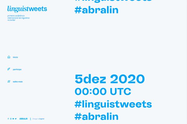 Site Linguistweets - Abralin