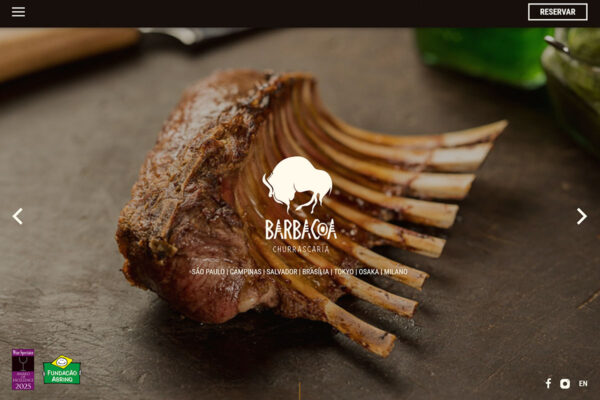 Site Churrascaria Barbacoa